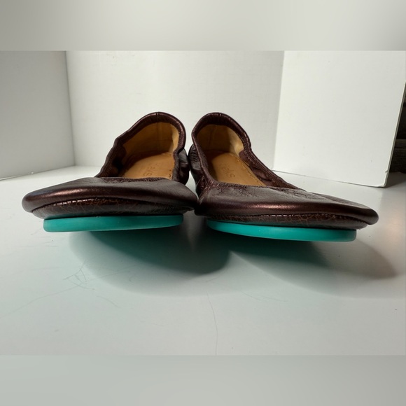 Tieks Gavrieli Size 7 Leather Ballet Flats Slip On Shoes Raspberry Truffle RARE! - Picture 7 of 11